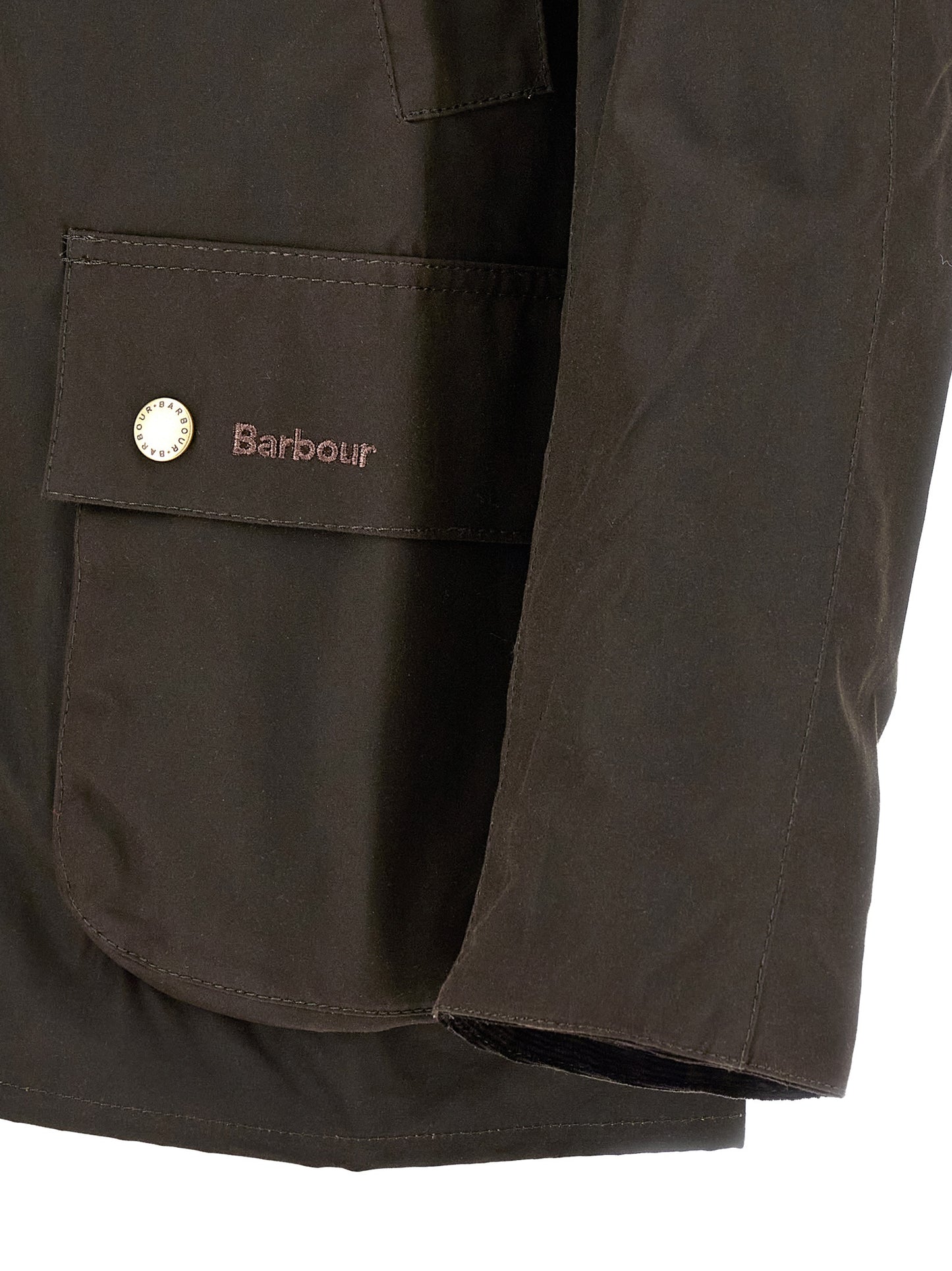 This Jacket by Barbour for men in cotton corduroy brown showcases a magnificent silhouette, meticulously crafted with a distinctive and functional pockets for a magnificent finish.