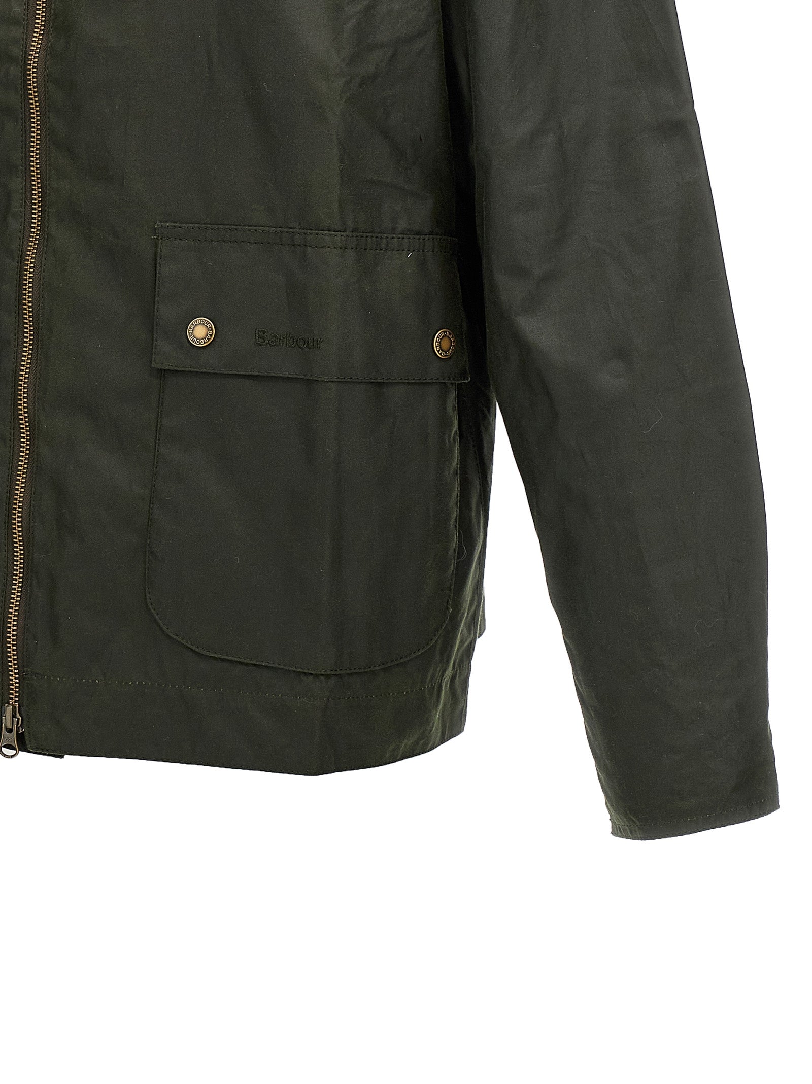 Overcoat by Barbour for men in cotton corduroy bicolour & green features a cosy chic silhouette, artfully detailed with a sophisticated and premium pockets for a cosy chic finish.