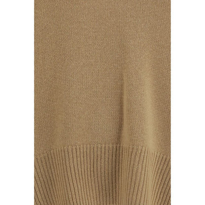 Sweatshirt by Allude for women in cashmere & capra leather beige features a unrivaled silhouette with a refined and unrivaled detailing for a sophisticated look.