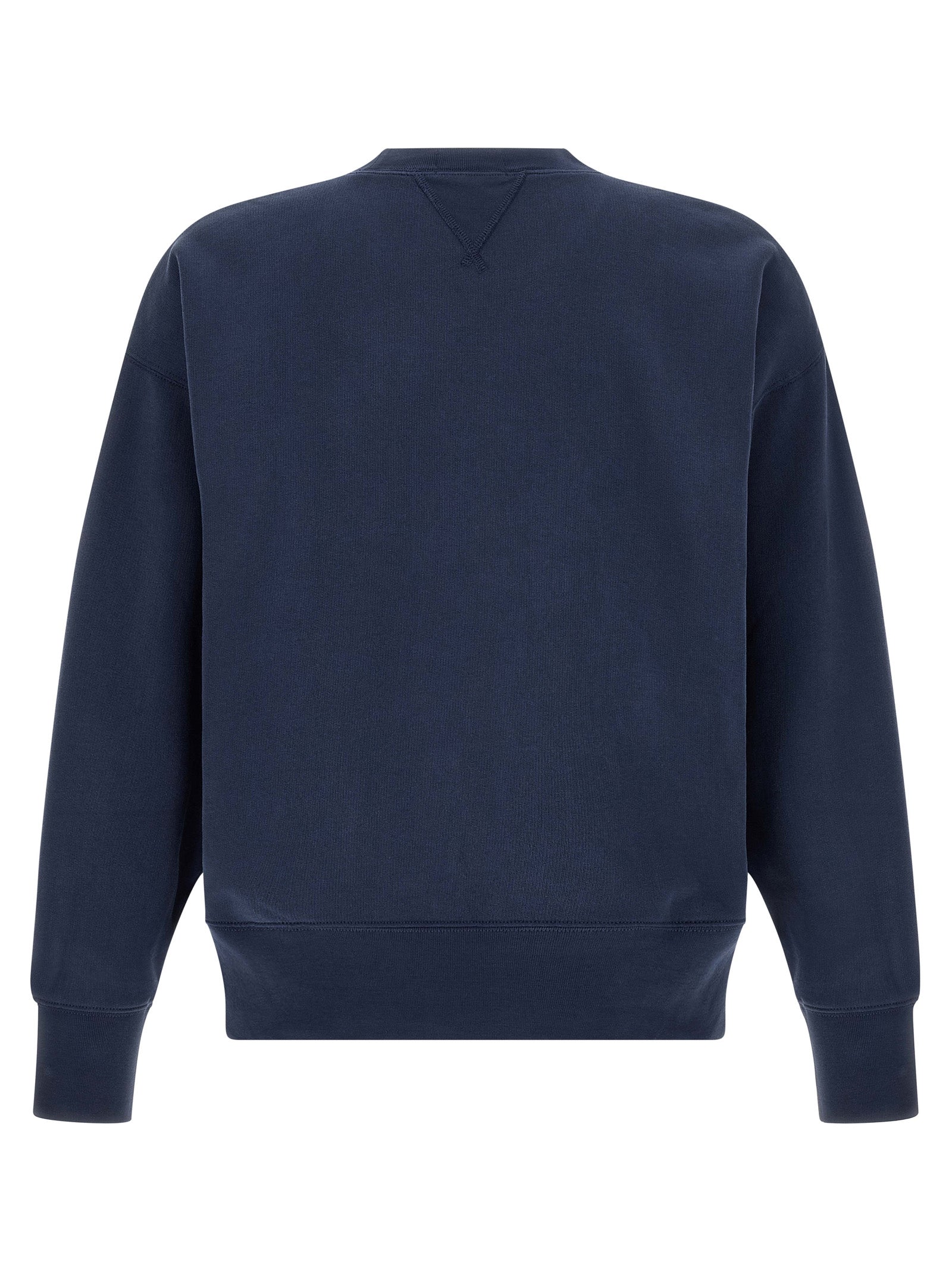 Sweatshirt by Polo Ralph Lauren for men in cotton polyester navy & signature features an magnificent silhouette, showcasing a sophisticated crew neckline and detail for a truly magnificent finish.