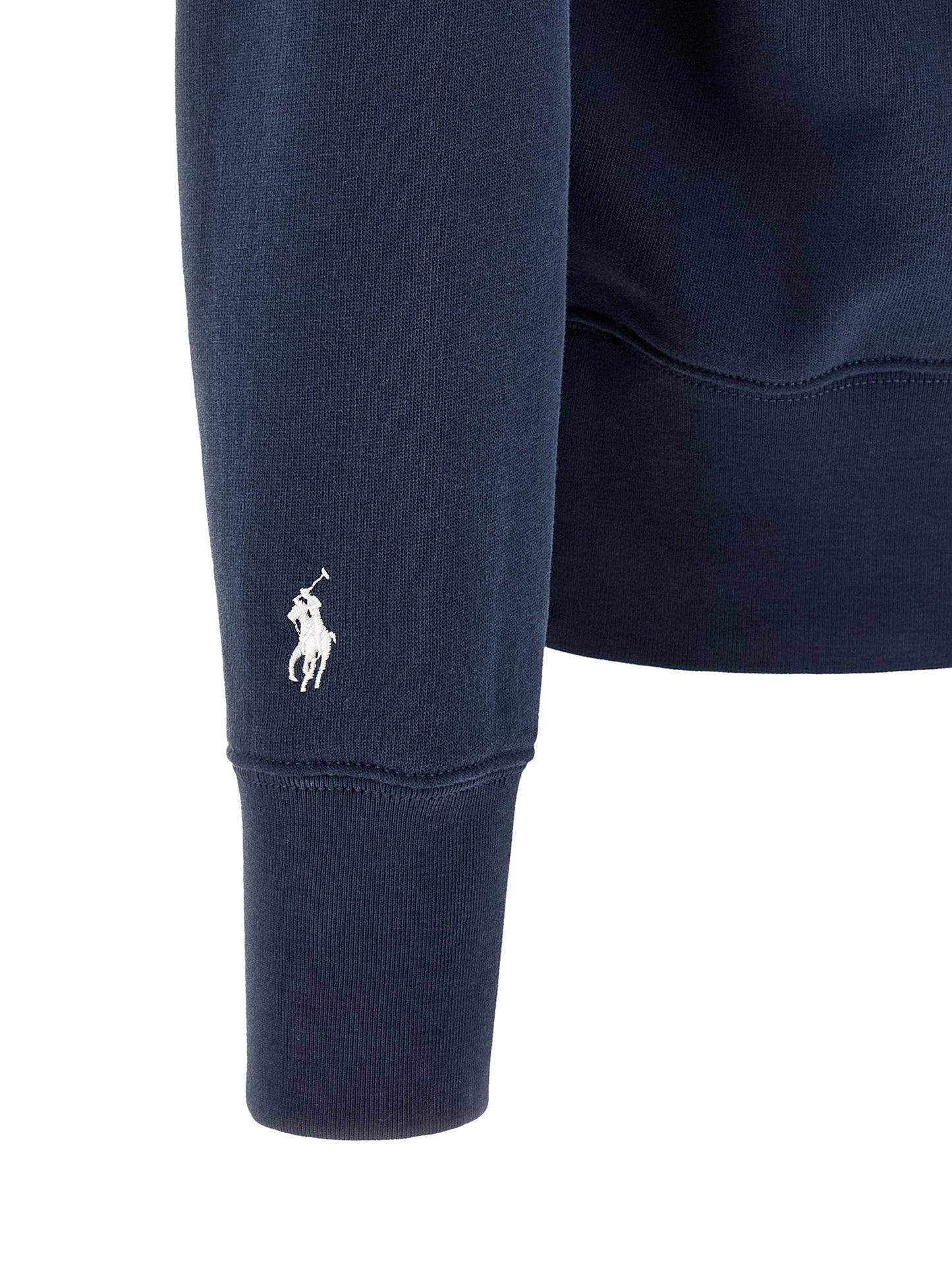 Sweatshirt by Polo Ralph Lauren for men in cotton polyester navy & signature features an exquisite silhouette, showcasing and details for a exquisite look.