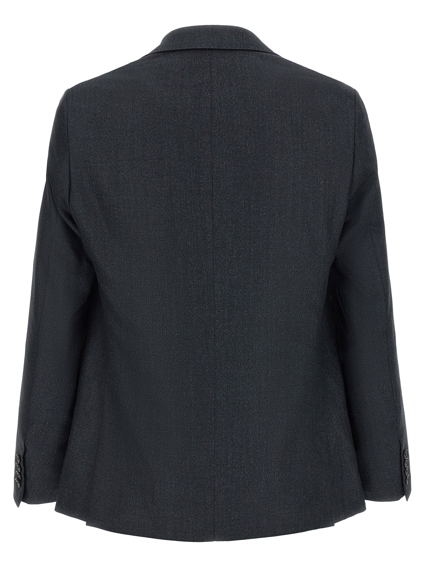 Pant Suit by Pal Zileri for men in viscose & polyester dark-gray & gray presents a sublime silhouette, showcasing a sophisticated and a sublime straight-leg that exemplifies modern elegance.