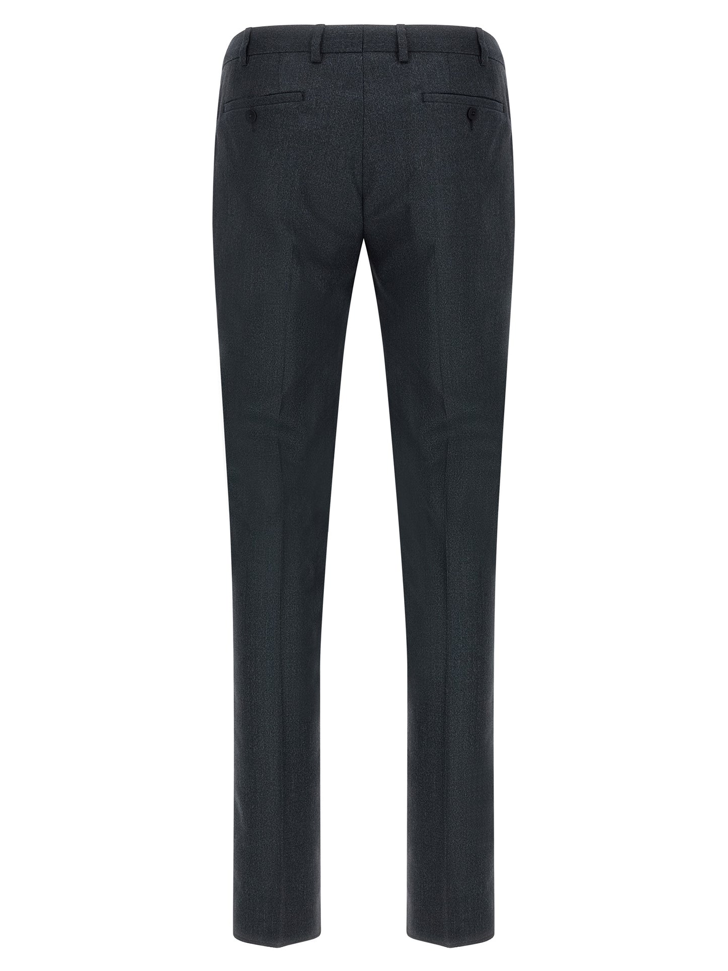 Pant Suit by Pal Zileri for men in viscose & polyester dark-gray & gray features a tailored silhouette, showcasing a sophisticated and tailored straight-leg for a refined, professional look.