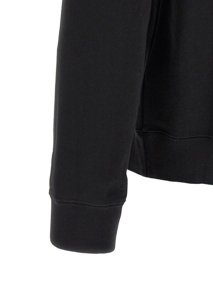 Sweatshirt Hoodie by Canada Goose for men in cotton terrycloth black showcases a city-ready silhouette, artfully detailed with a signature hooded neckline and for a city-ready finish.