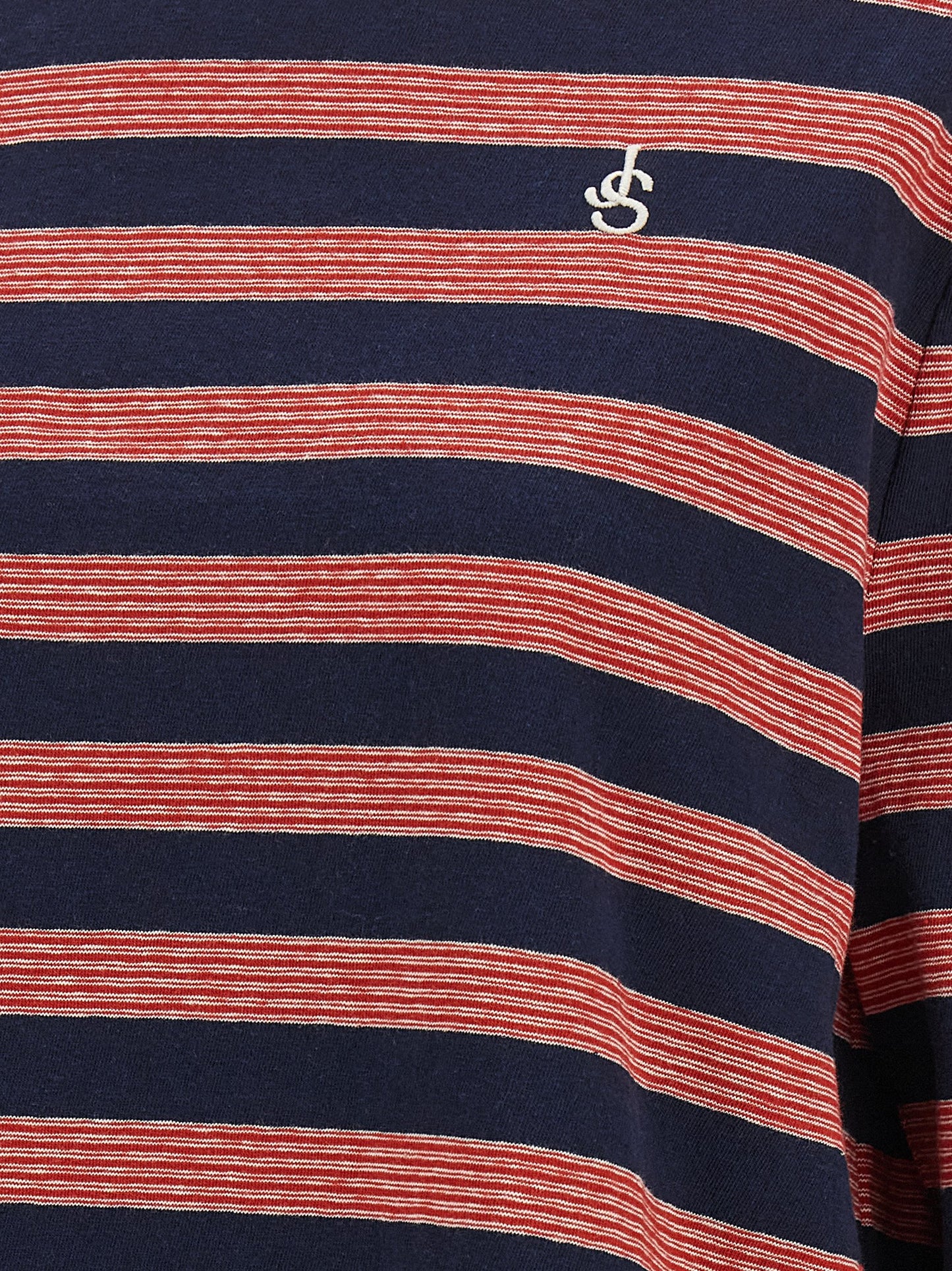 T-Shirt by Jil Sander for women in cotton multicolor, patterned & striped features an edgy silhouette, meticulously detailed with a sophisticated and for a truly edgy finish.