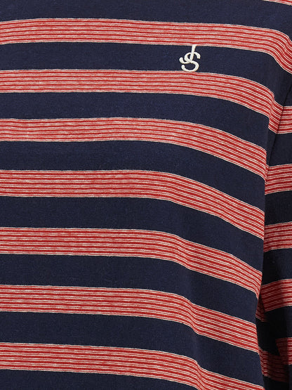 T-Shirt by Jil Sander for women in cotton multicolor, patterned & striped features an edgy silhouette, meticulously detailed with a sophisticated and for a truly edgy finish.