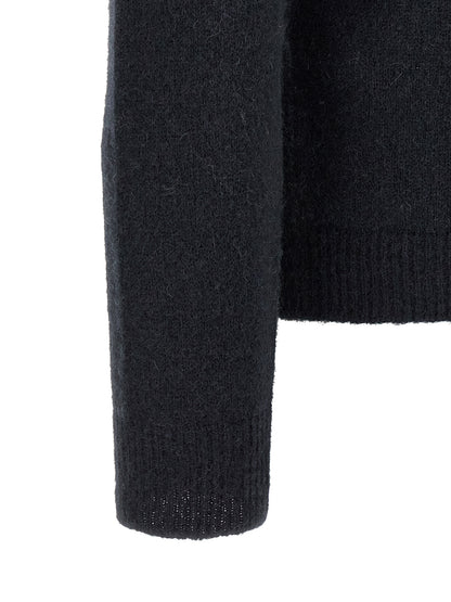 Hooded Cardigan by Roberto Collina for men in polyamide wool blue & camel showcases a luxurious silhouette, meticulously detailed with a sophisticated hooded neckline and for a refined finish.