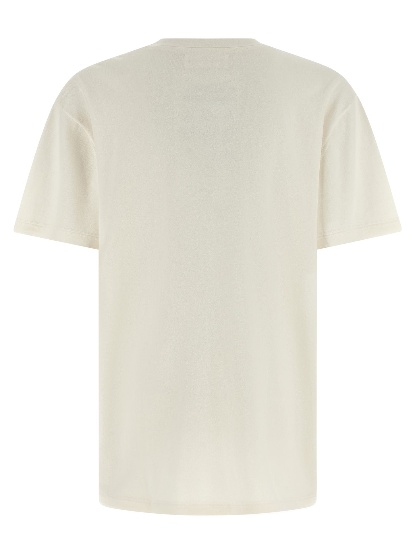 T-Shirt by Extreme Cashmere for men in cotton & cashmere natural & white features an on trend silhouette, perfectly showcasing a on trend and round neckline for an elevated aesthetic.