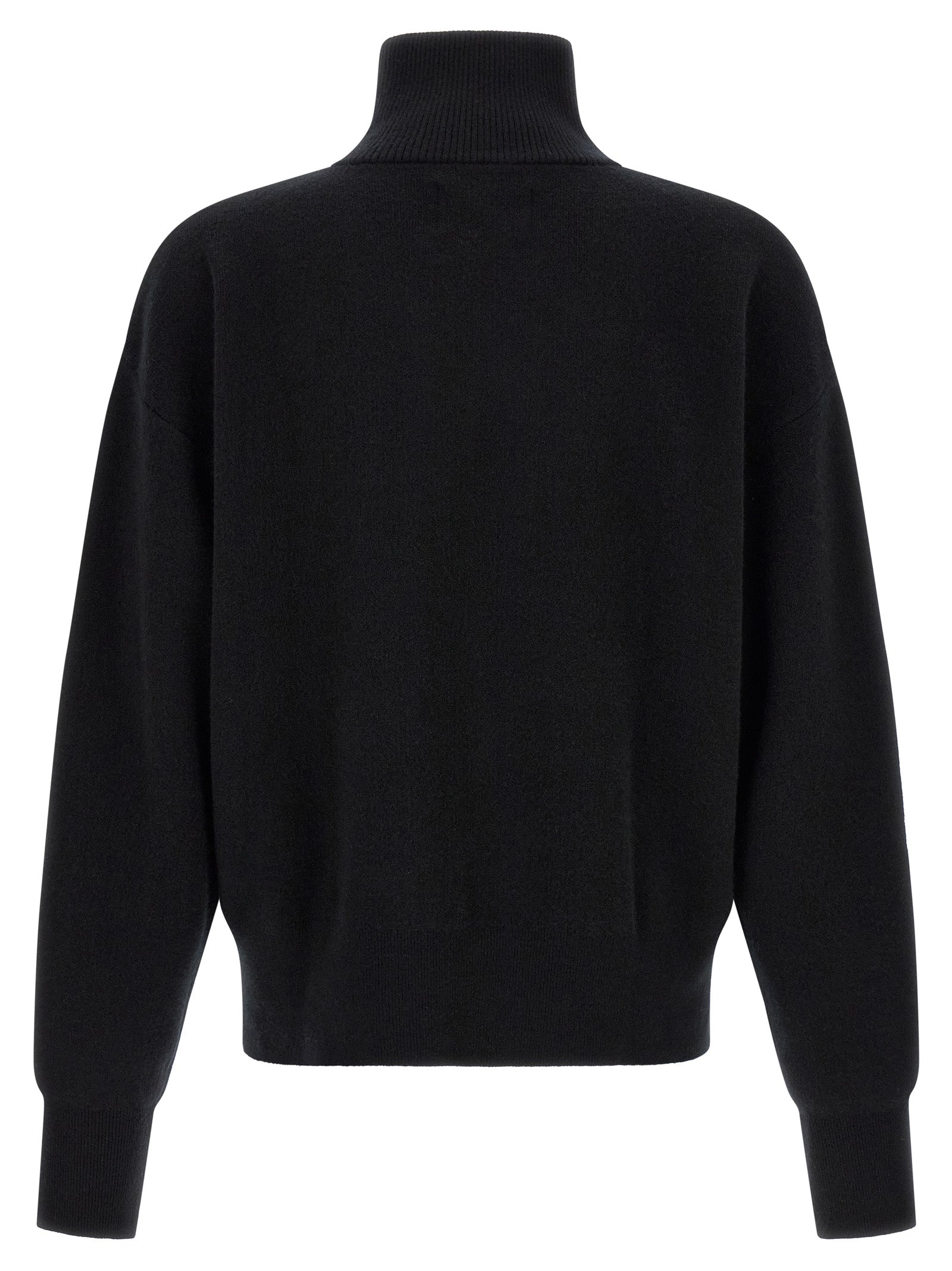 Cardigan by Extreme Cashmere for men in cashmere black, silver & striped presents a textural silhouette, artfully finished with a textural high-neck neckline and for a sophisticated, textural look.