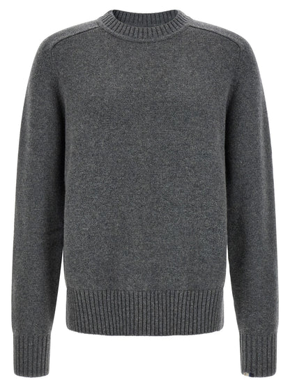 Cardigan by Extreme Cashmere for men in cashmere gray showcases a luxurious silhouette, meticulously detailed with a sophisticated and for a refined finish.