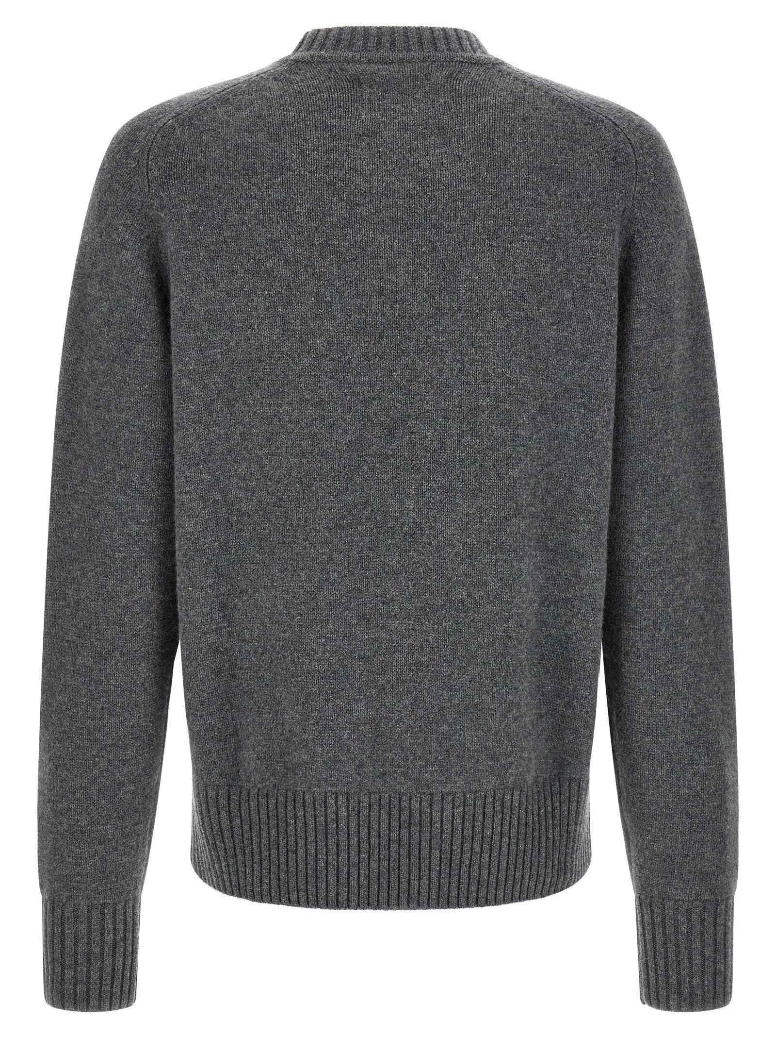 Cardigan by Extreme Cashmere for men in cashmere gray features an crisp silhouette, showcasing a sophisticated and detail for a truly crisp finish.