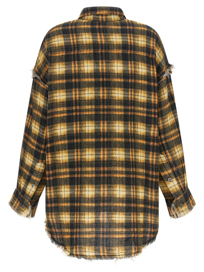 Blouse by R13 for women in cotton brown & patterned presents a discerning silhouette, showcasing a sophisticated and for a truly discerning finish.