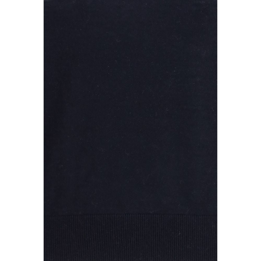 T-Shirt by Max Mara for women in wool & silk blue showcases a dramatic silhouette, elegantly detailed with a dramatic and for a truly dramatic finish.