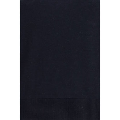 T-Shirt by Max Mara for women in wool & silk blue showcases a dramatic silhouette, elegantly detailed with a dramatic and for a truly dramatic finish.