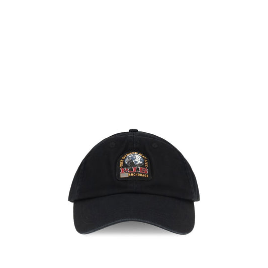 Baseball Cap by Parajumpers for men in cotton black & signature presents a tailored silhouette, perfectly capturing the essence of Cotton Baseball Cap with its tailored finish and superior craftsmanship.