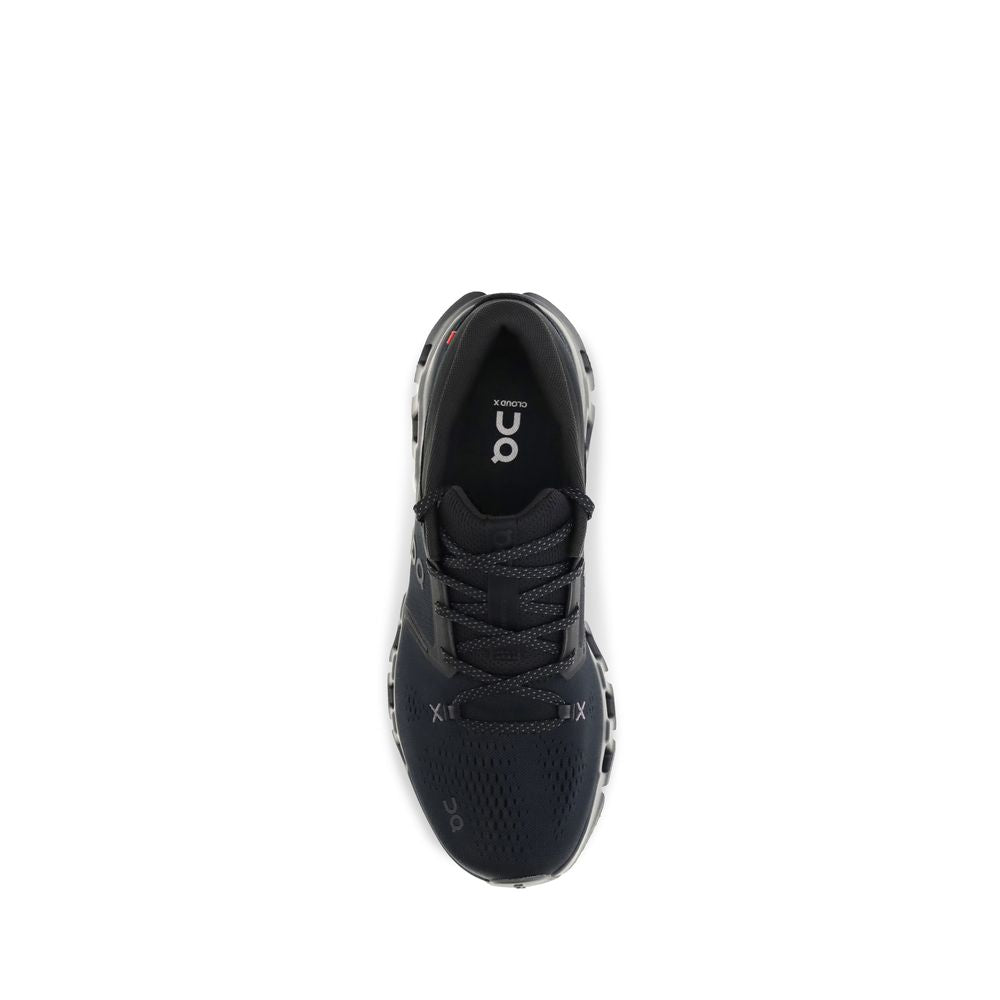 Athletic Sneakers by ON for men in fabric mesh black showcases an impeccable silhouette, defined by an impeccable athletic style design that perfectly captures the essence of the Men's Athletic Fabric Mesh Sneakers.
