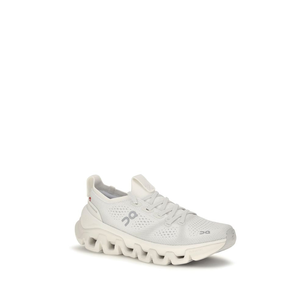 Athletic Sneakers by ON for men in fabric mesh white showcases an impeccable silhouette, defined by an impeccable athletic style design that perfectly captures the essence of the Men's Athletic Fabric Mesh Sneakers.