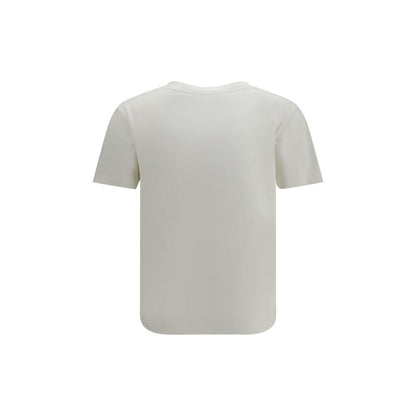 T-Shirt by Saint Laurent for women in modal & cotton white features an on trend silhouette, perfectly showcasing a on trend and for an elevated aesthetic.