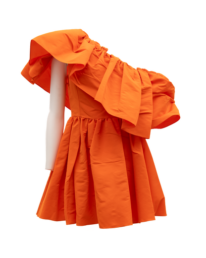 Alexander McQueen Orange Women Cocktail Dress