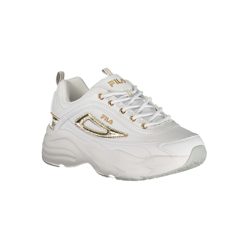 Fila The Blend Women's Athletic Polyester & Polyurethane Sneakers - White
