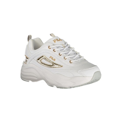 Fila The Blend Women's Athletic Polyester & Polyurethane Sneakers - White