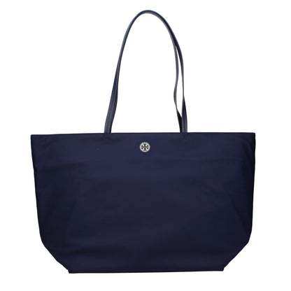 Tory Burch Fabric Shoulder Bag - Blue