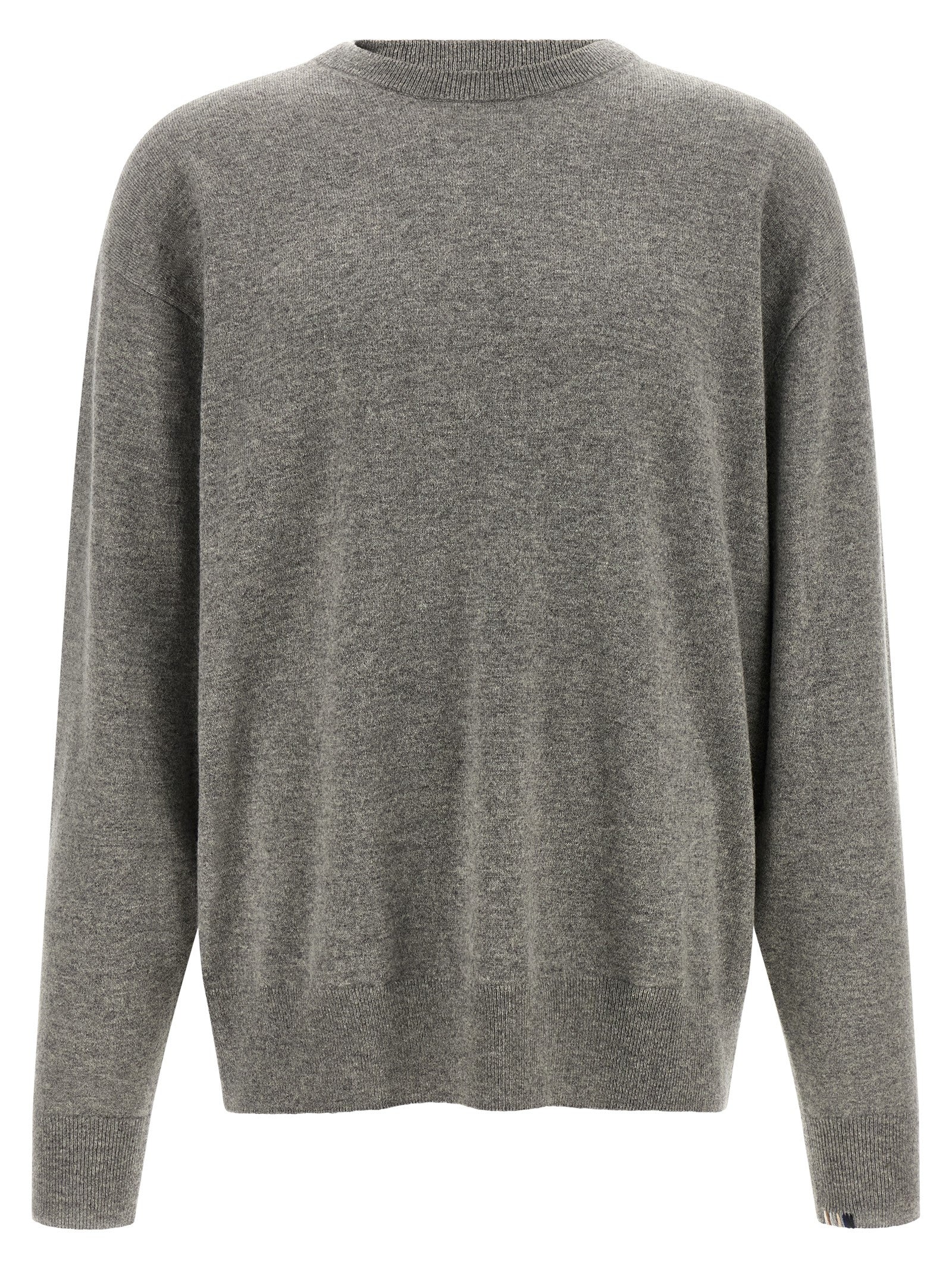 Cardigan by Extreme Cashmere for men in plush cashmere gray & signature features an crisp silhouette, showcasing a sophisticated and detail for a truly crisp finish.