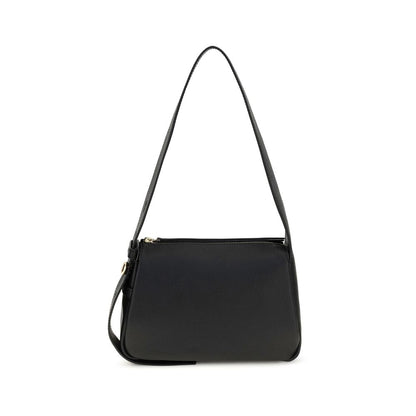 Small Shoulder Bag by Tory Burch for women in bos taurus calf leather black features a enviable silhouette, showcasing a secure , ample , and enviable shoulder-strap for a enviable finish.