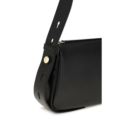 Small Shoulder Bag by Tory Burch for women in bos taurus calf leather black features a effortless sophistication silhouette, secured by a with ample and versatile shoulder-strap for a effortless sophistication finish.
