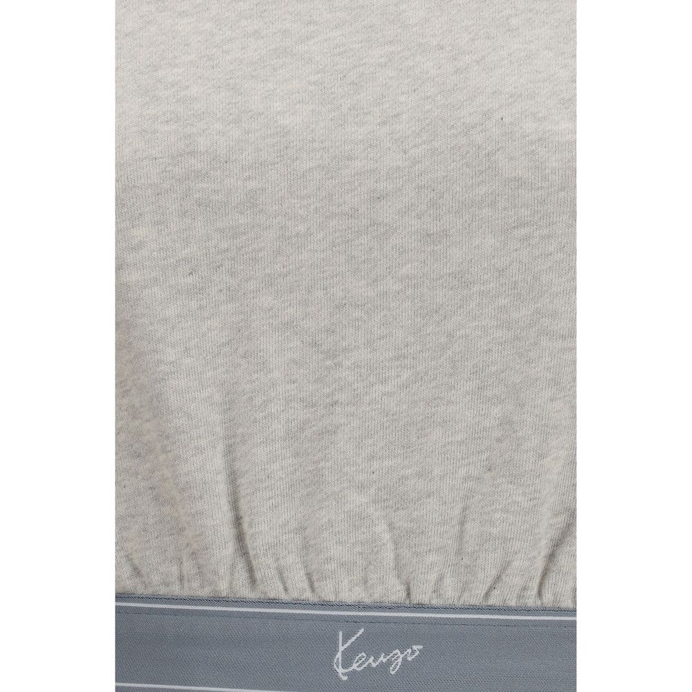 Sweatshirt by Kenzo for women in cotton gray features an enviable silhouette, showcasing a premium and refined for a truly enviable finish.