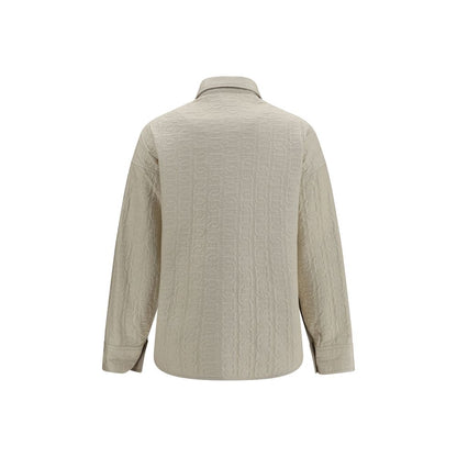 Moncler Beige Polyamide Full-Length Jacket