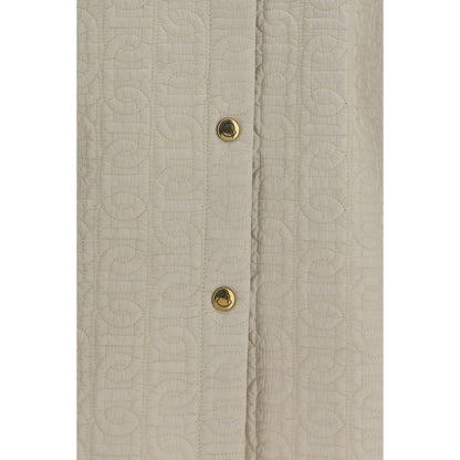 Moncler Beige Polyamide Full-Length Jacket