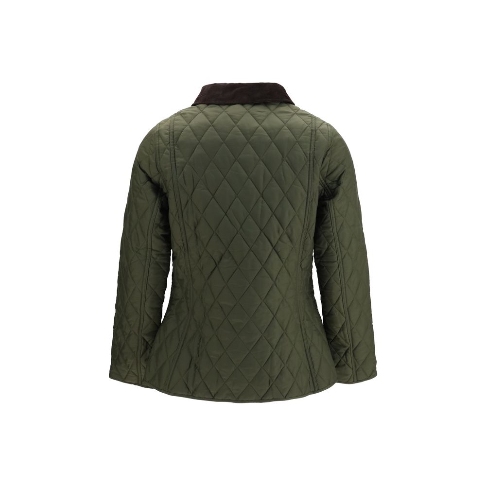Windbreaker Jacket by Barbour for women in polyester polyamide corduroy bicolour & signature showcases a urban chic silhouette, detailed with a urban chic and functional pockets & windproof for a polished finish.