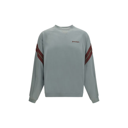 Sweatshirt by Palm Angels for men in polyester bicolour & striped features an provocated silhouette, detailed with a provocated long-sleeve and a refined crew neckline for a sophisticated aesthetic.