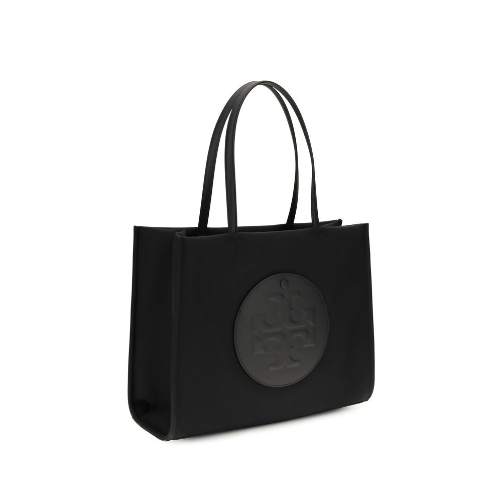 Small Tote Handbag by Tory Burch for women in polyamide black features a exquisite silhouette, showcasing a secure and exquisite with versatile for a exquisite finish.