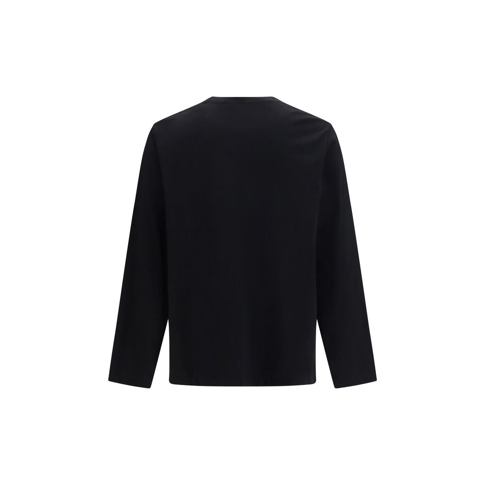 Canada Goose Black Cotton Long Sleeve T-Shirt