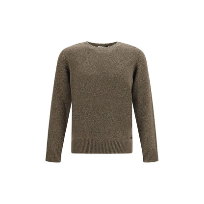 Sweatshirt by Brooksfield for men in wool bicolour presents a smart casual silhouette, featuring a smart casual crew neckline and long-sleeve for a sophisticated look.