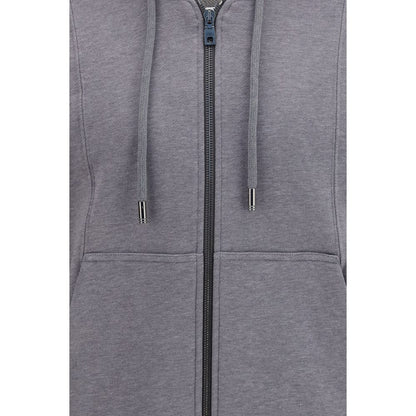 Sweatshirt Hoodie by Dolce & Gabbana for men in cotton gray features a edgy silhouette, detailed with a edgy and for a refined finish.