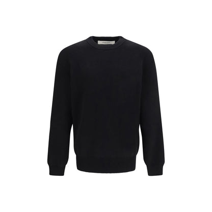 Sweatshirt by Golden Goose for men in stretch polyamide cotton black features an magnificent silhouette, showcasing a sophisticated and long-sleeve detail for a truly magnificent finish.