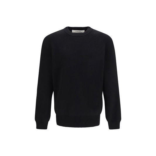 Sweatshirt by Golden Goose for men in stretch polyamide cotton black features an magnificent silhouette, showcasing a sophisticated and long-sleeve detail for a truly magnificent finish.