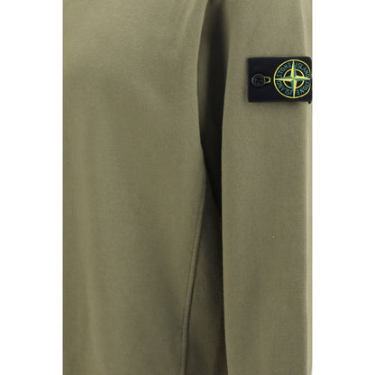 Sweatshirt by Stone Island for men in organic cotton bicolour features an exquisite silhouette, showcasing and crew neckline details for a exquisite look.