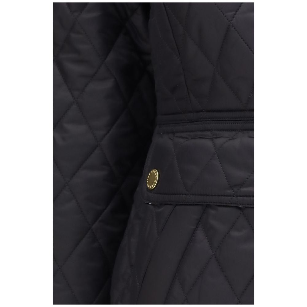 Puffer Jacket by Barbour for women in polyester polyamide corduroy black & patterned features an on trend silhouette, showcasing refined pockets & insulated and a sophisticated for a truly on trend finish.