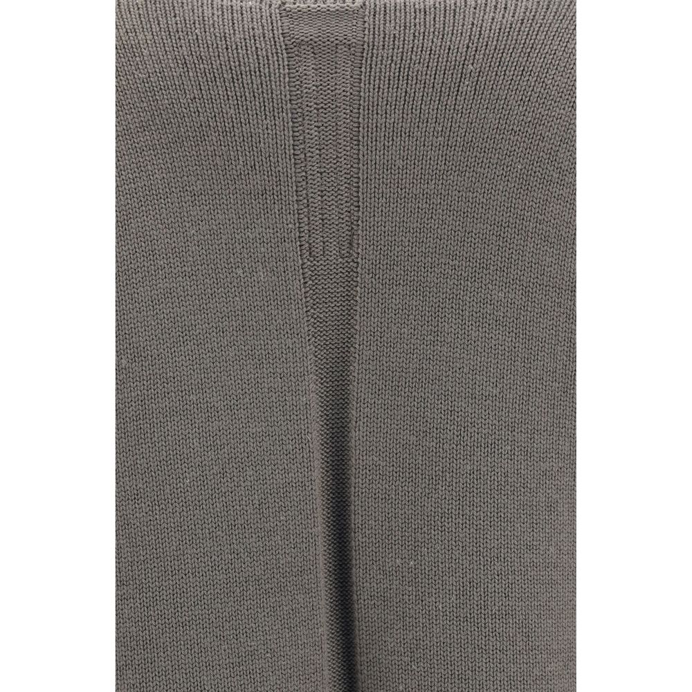 Sweatshirt Hoodie by Rick Owens for women in polyamide wool gray & signature features an avant-garde silhouette, showcasing a sophisticated and detail for a truly avant-garde finish.