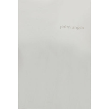 T-Shirt by Palm Angels for men in cotton white features an on trend silhouette, perfectly showcasing a on trend and crew neckline for an elevated aesthetic.