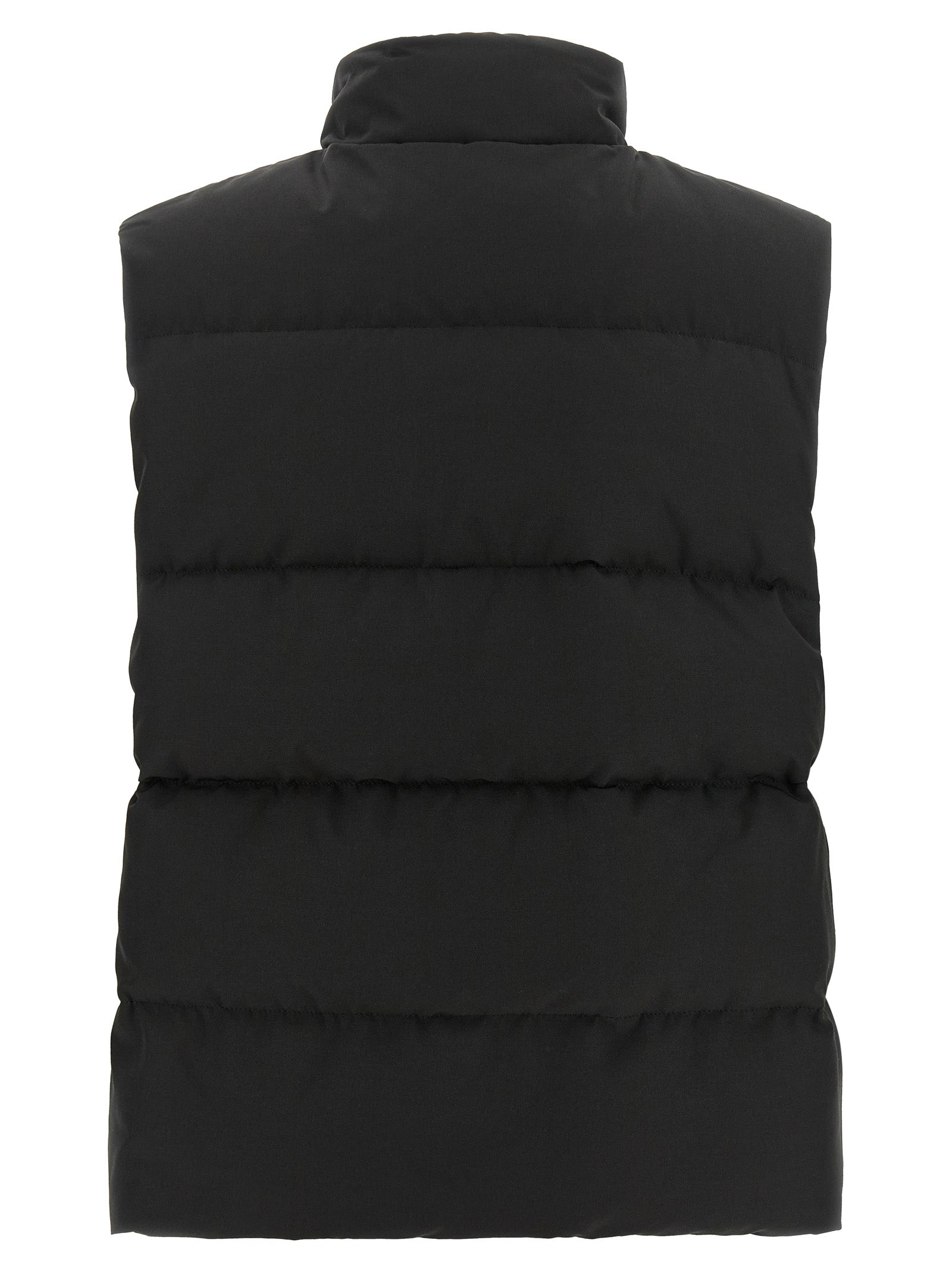 Vest by Canada Goose for women in cotton polyester black features a enviable silhouette, elegantly detailed with a enviable high-neck neckline and functional thermal & pockets for a enviable finish.
