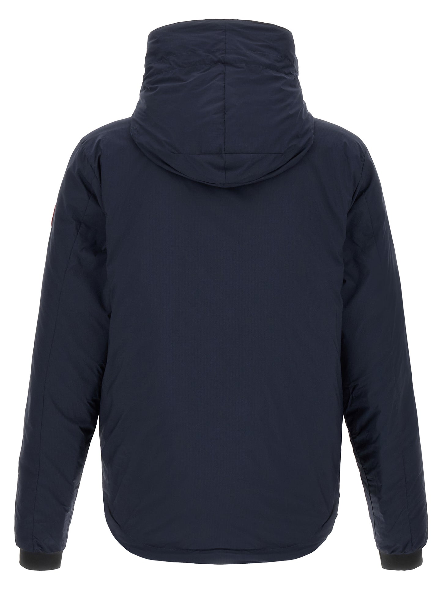 Hooded Overcoat by Canada Goose for men in polyamide navy features a cosy chic silhouette, artfully detailed with a sophisticated hooded neckline and premium windproof, lightweight, pockets, hooded & insulated for a cosy chic finish.