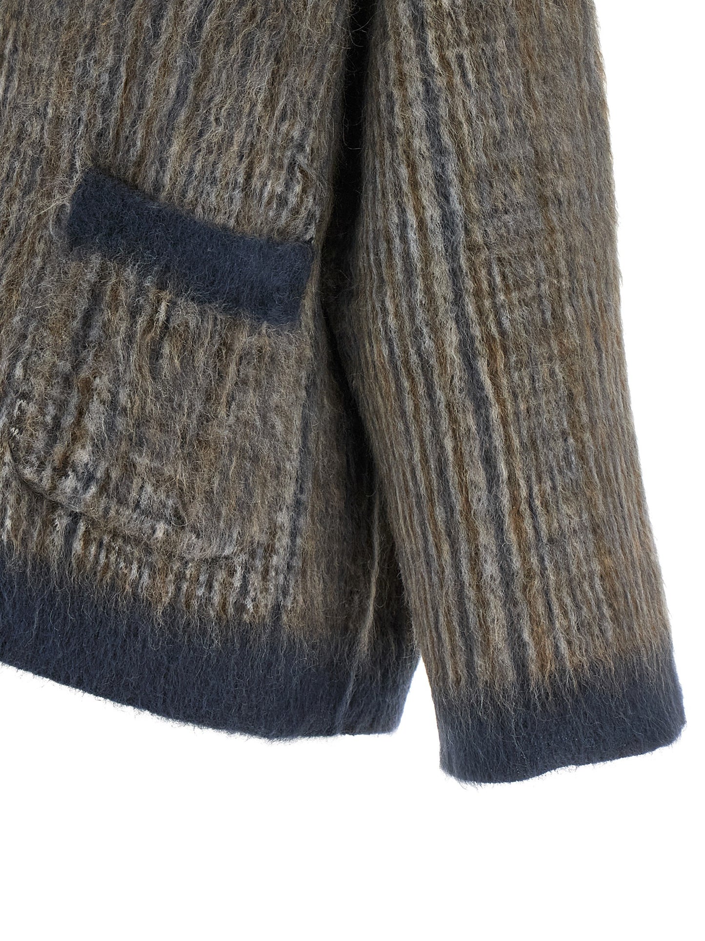 Brunello Cucinelli Gray Wool Cardigan