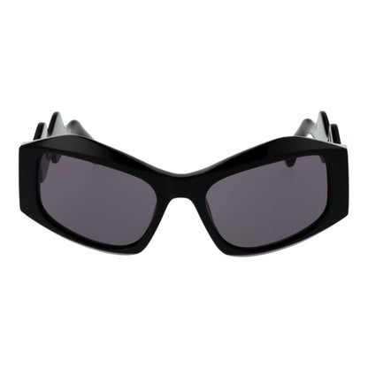 GCDS Cat-Eye Non-Polarized Dark-Tint Acetate Sunglasses - Black