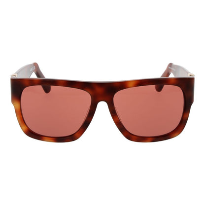 GCDS Square Non-Polarized Medium-Tint Acetate Sunglasses - Brown