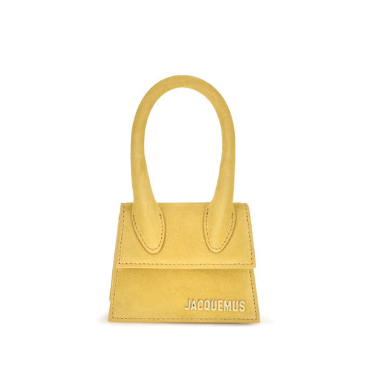 Mini Shoulder Flap Bag by Jacquemus for women in bos taurus calf leather bicolour & gold features a enviable silhouette, showcasing a secure flap & magnetic, ample , and enviable shoulder-strap & handle for a enviable finish.